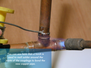 Leone Plumbing Service Copper Pipe Repair