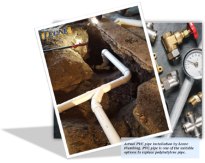Polybutylene Pipes Replacement Services By Leone Plumbing