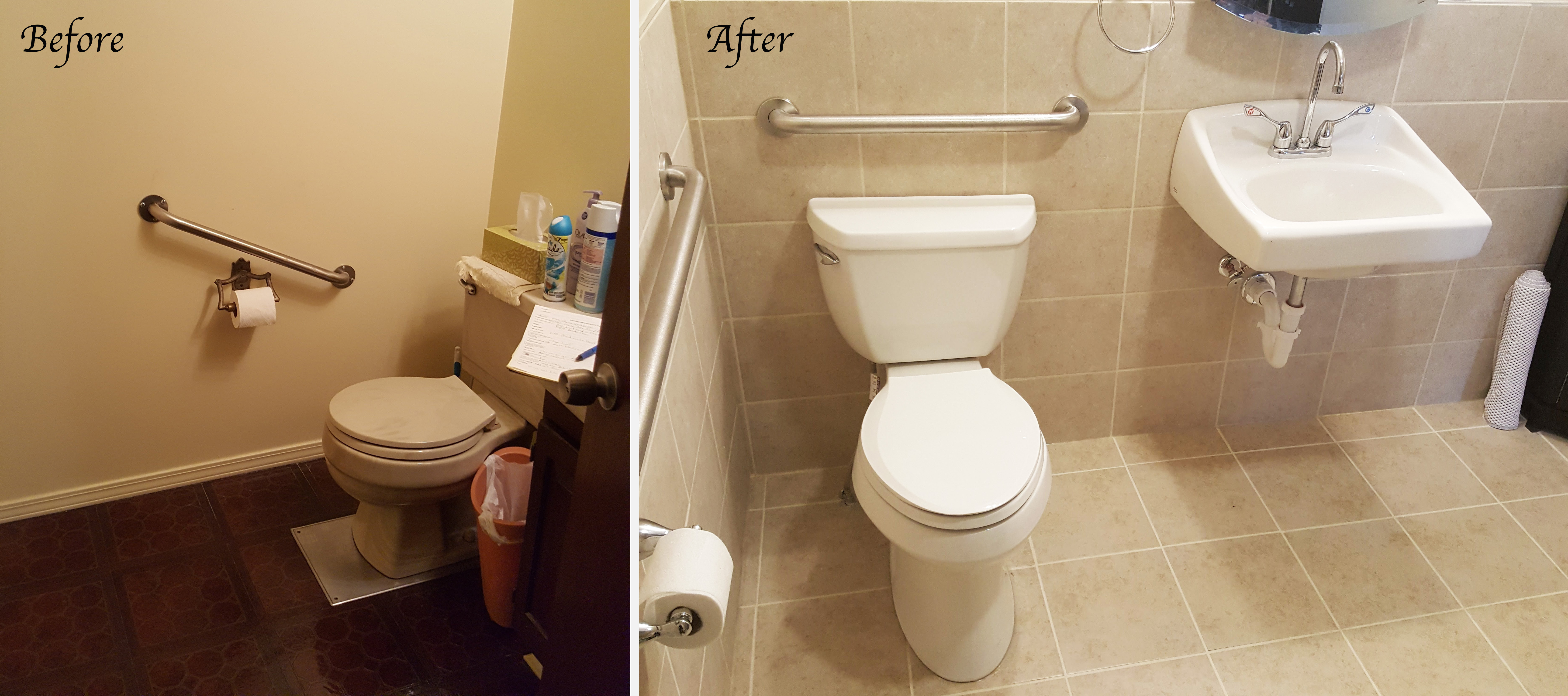 Handicap Wheelchair Accessible Bathroom Remodel Handicap Wheelchair Accessible Bathroom Remodel