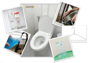 how to unclog a toilet without a plunger by Leone plumbing