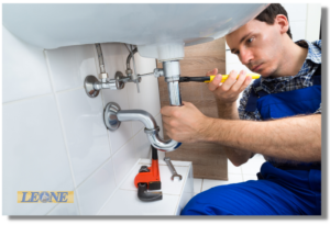 Leone plumbing sink drain installation
