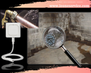 water leak detector installation by Leone Plumbing