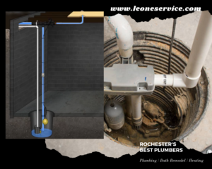 Leone Plumbing Water Powered Sump Pump Installation